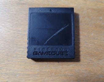 Black 251 Blocks Nintendo Gamecube Memory Card DOL-014 - Nintendo Gamecube *Tested & Authentic*