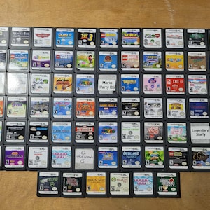 Nintendo DS 70+ Games!*Game Only, No Case* * All Authentic and Working* *Pick and Choose*