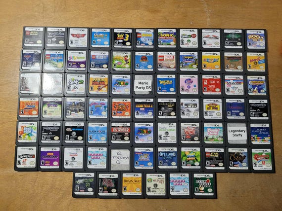 Nintendo DS 70+ Games!*Game Only, No Case* * All Authentic and
