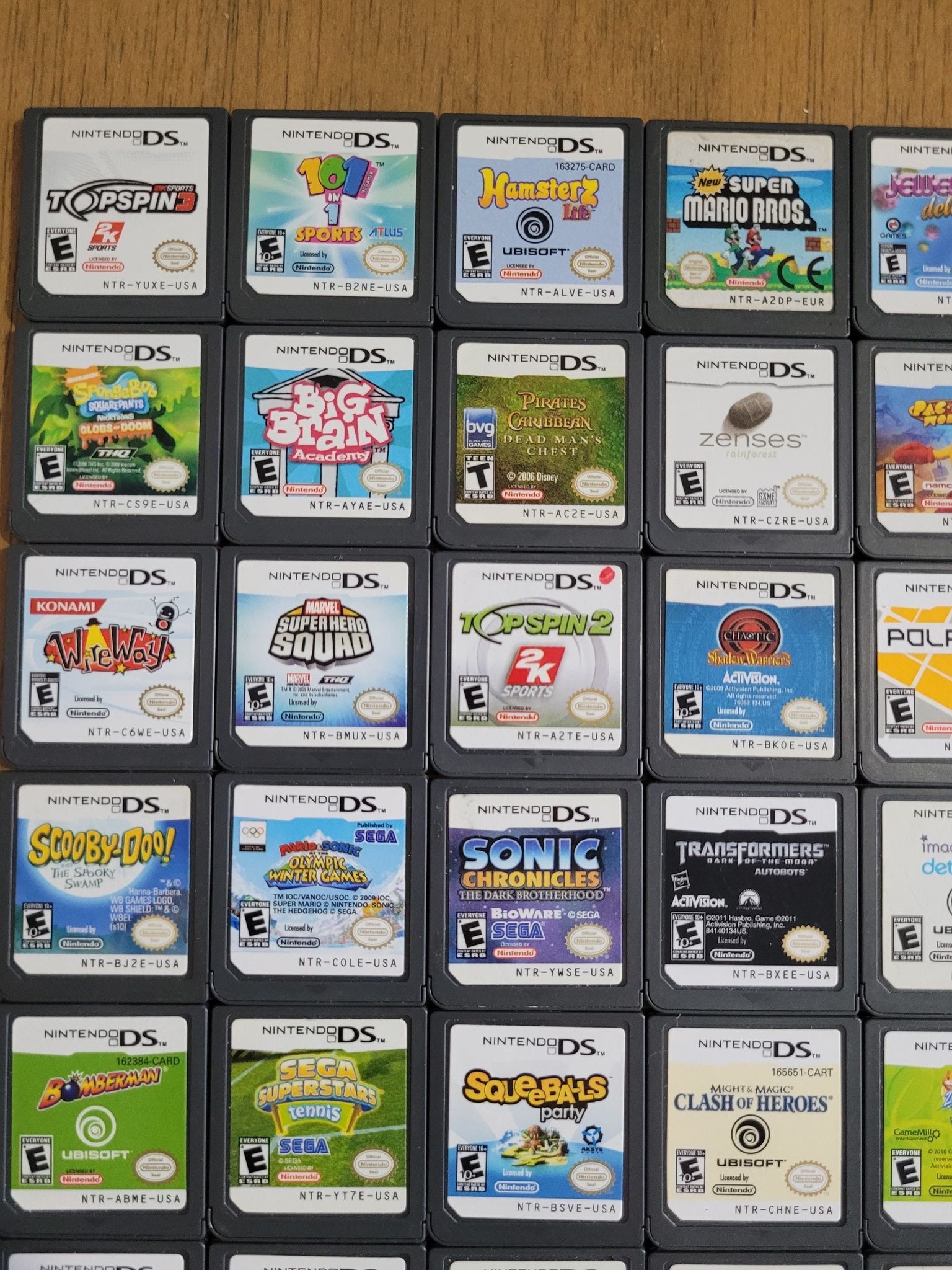 70 Nintendo DS Games game Only No Case All Authentic - Etsy