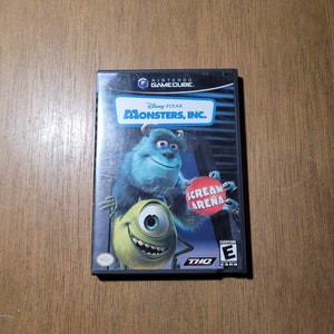 Monster Inc Nintendo Gamecube *tested Authentic*