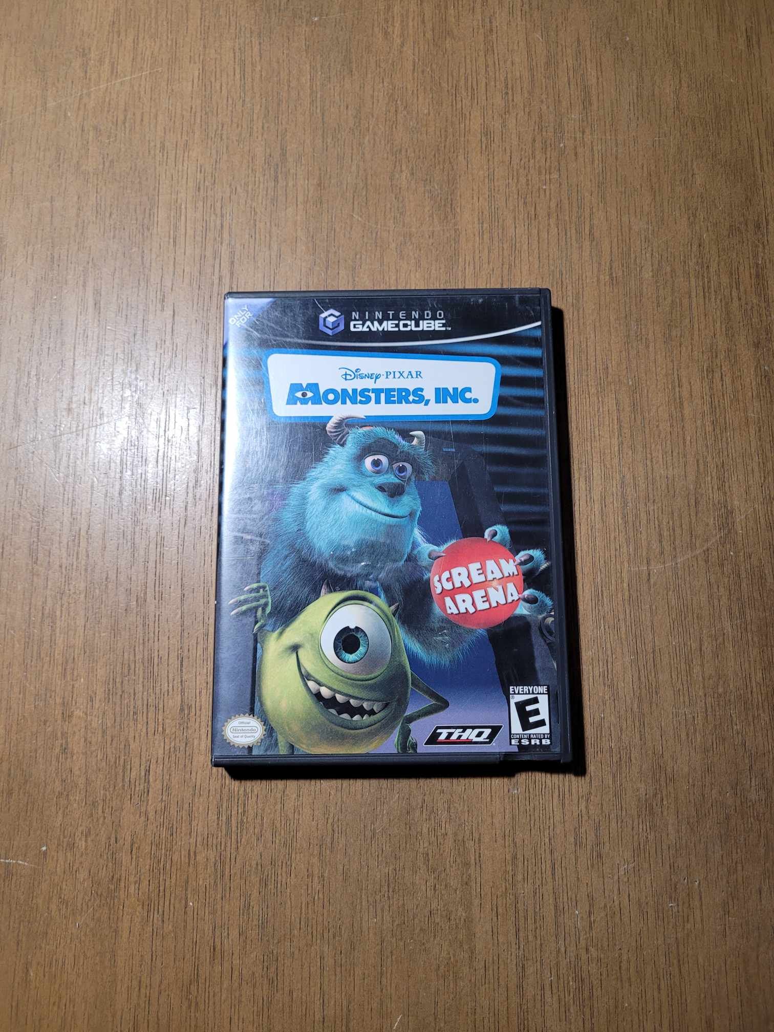 Monster Inc Nintendo Gamecube *tested Authentic*