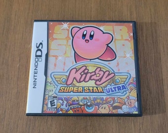 Nintendo DSi XL Metallic Rose feat. Kirby Super Star Ultra in 2023