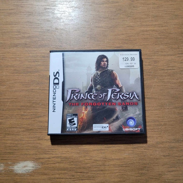 Prince of Persia The Forgotten Sands - Nintendo DS *Tested & Authentic*