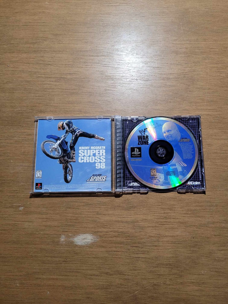 WWF War Zone - Playstation 1 *tested & Authentic* - Etsy