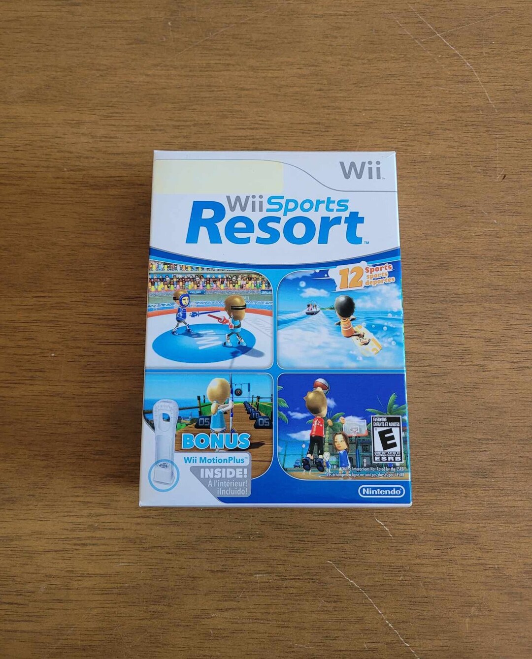Wii Sports Resort Box Bundle Nintendo Wii tested & Authentic Etsy