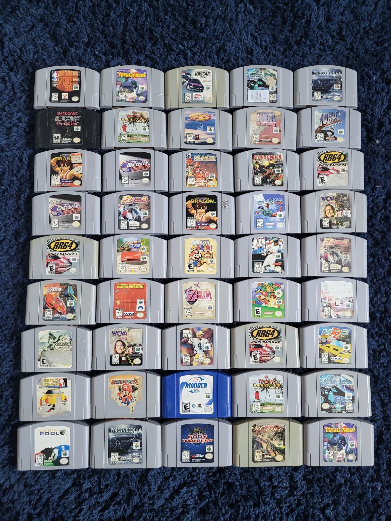 30 AUTHENTIC Nintendo 64 Games All pick Etsy