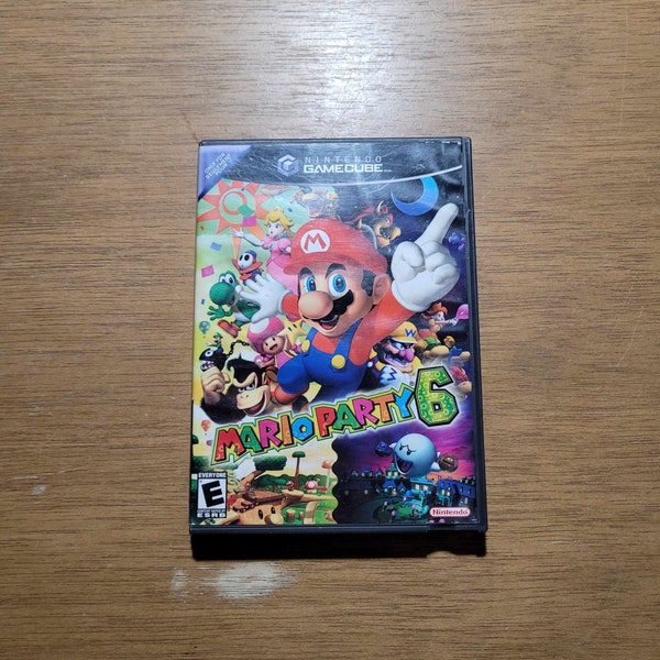 Mario Party 6 - Nintendo Gamecube *Tested & Authentic*