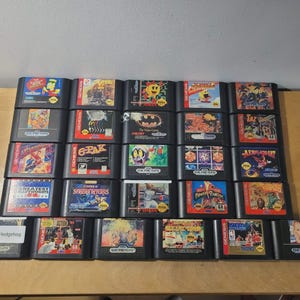Sega Genesis Games - Tested & Authentic / Pick and Choose!