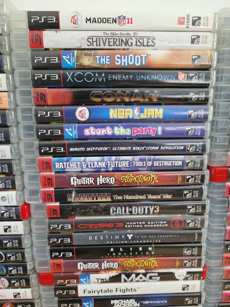 NEEDS AN Update******playstation 3 Games (PS3) *tested and Working ...