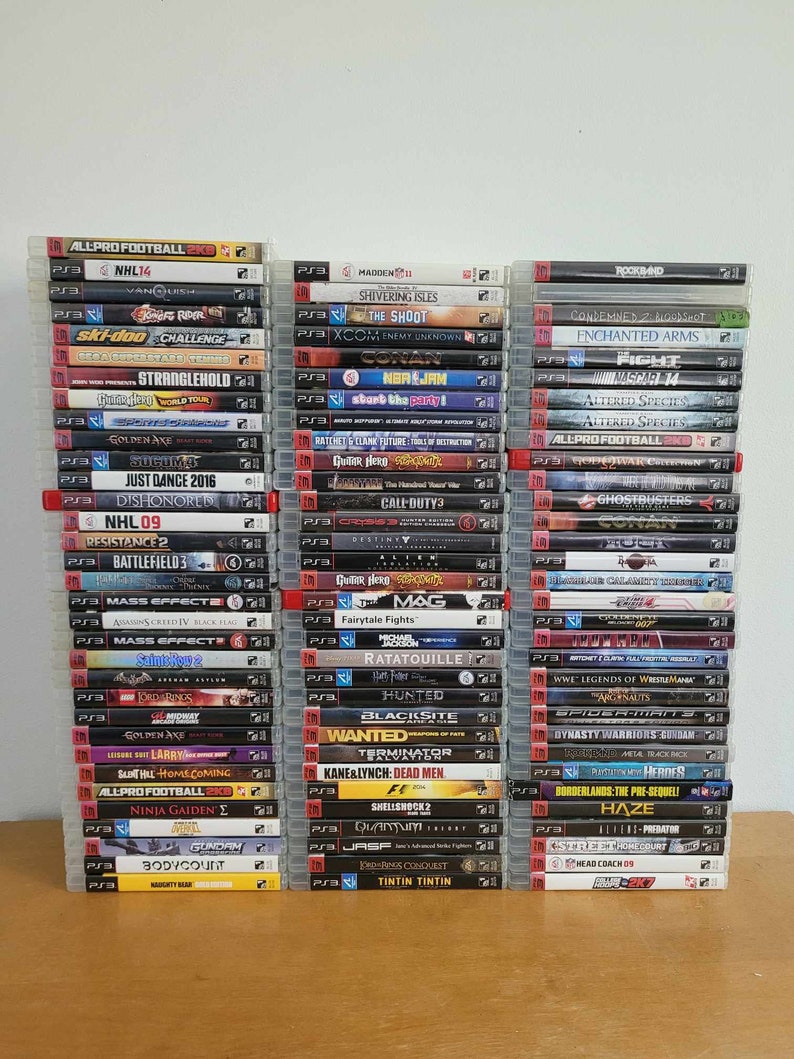 NEEDS AN Update******playstation 3 Games (PS3) *tested and Working ...