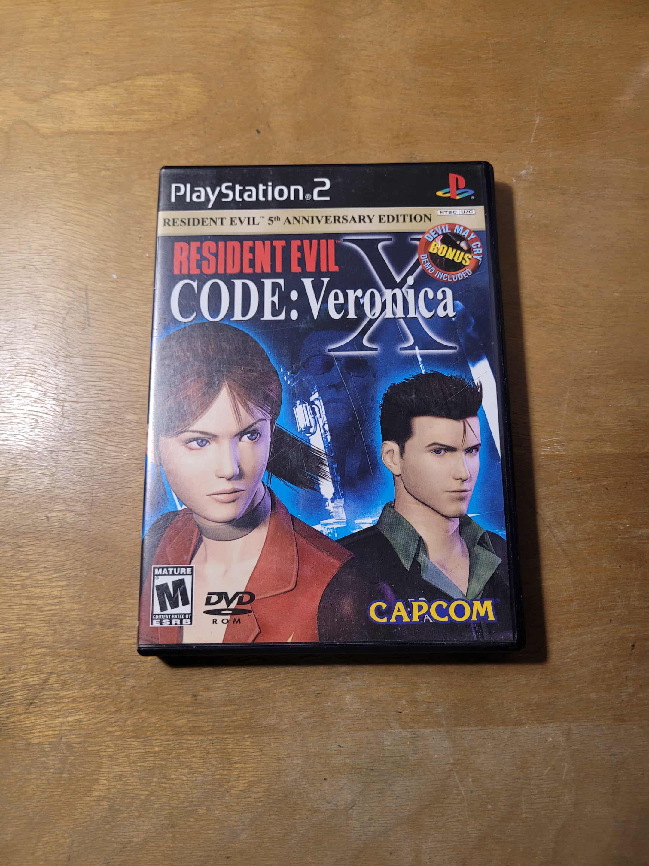 Resident Evil Code Veronica X (with Demo Disc) - Playstation 2