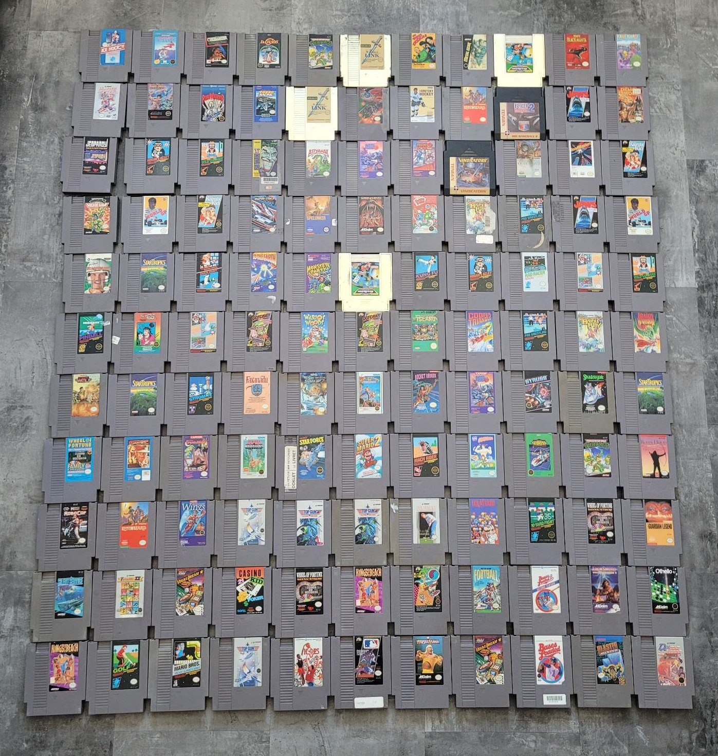 120 Nintendo NES Games all Authentic and Tested pick