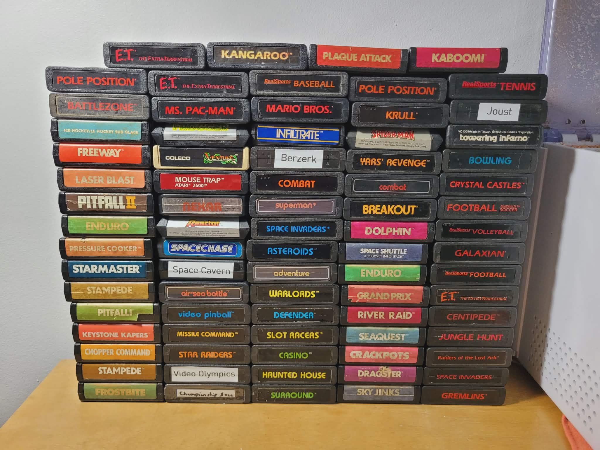 Atari 2600 Games *tested & Authentic* *pick and Choose* - Etsy