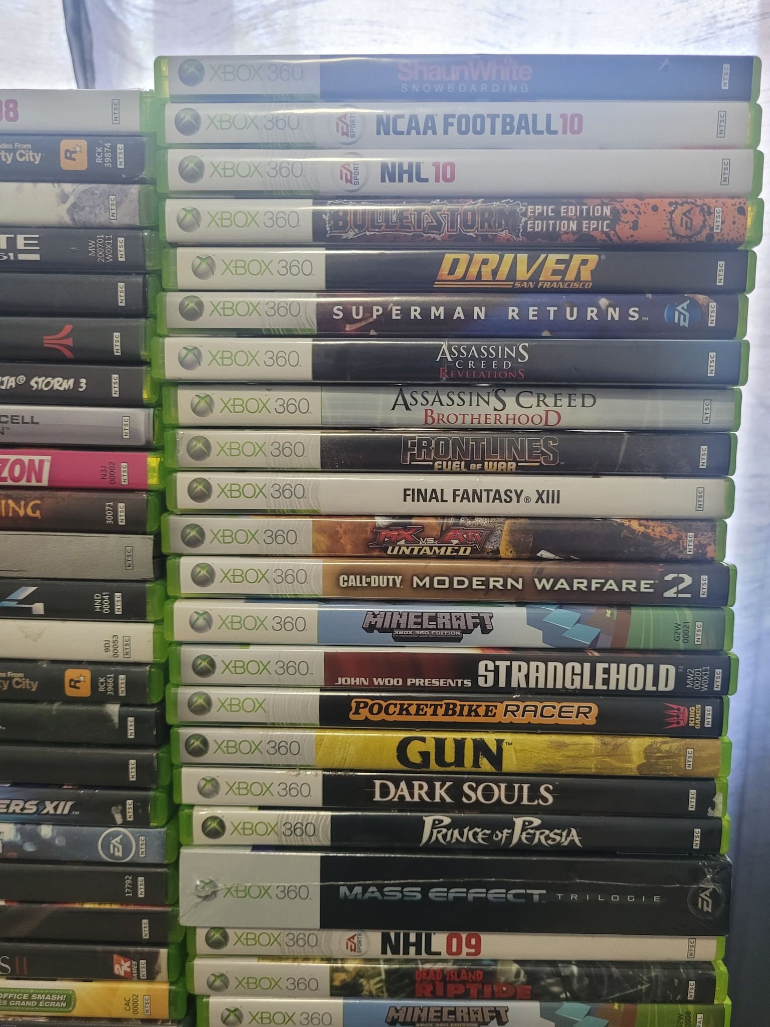 80 Xbox 360 Games all Tested & Working authentic 