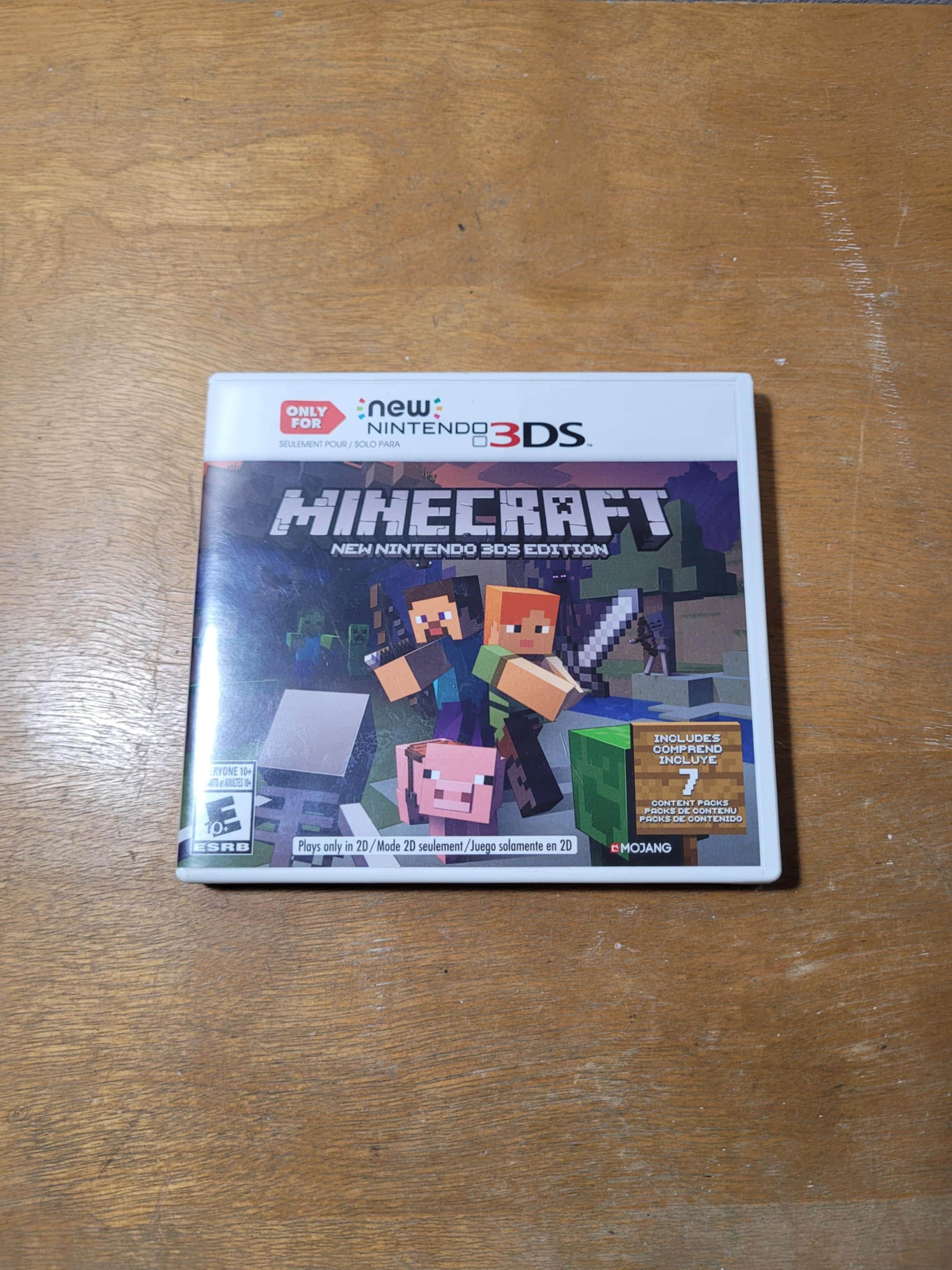 Minecraft - Nintendo 3DS *tested* *authentic* - Etsy