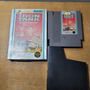 Iron Tank - Nintendo NES *Avec boîte/Pas de manuel* *Testé et authentique*