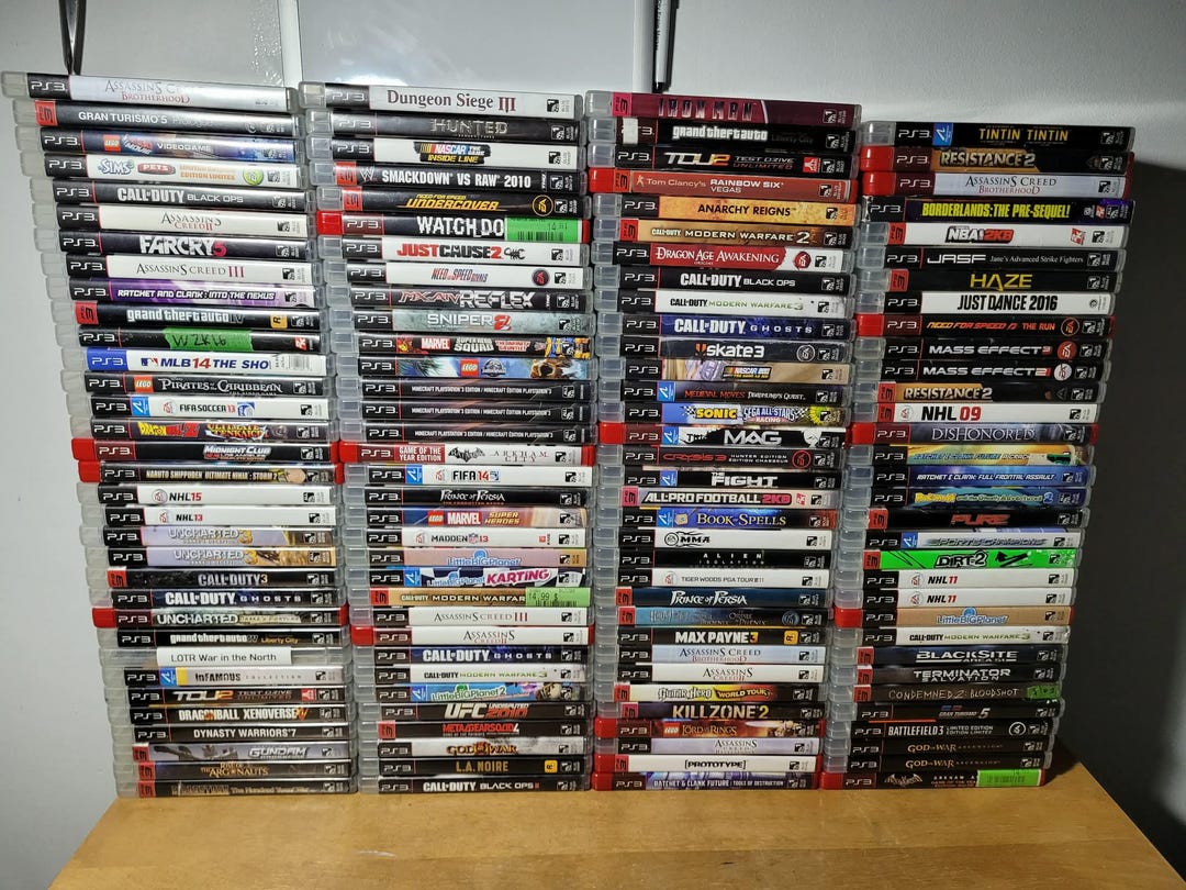 Playstation 3 Games (PS3) *Tested and Working* *Pick and Choose