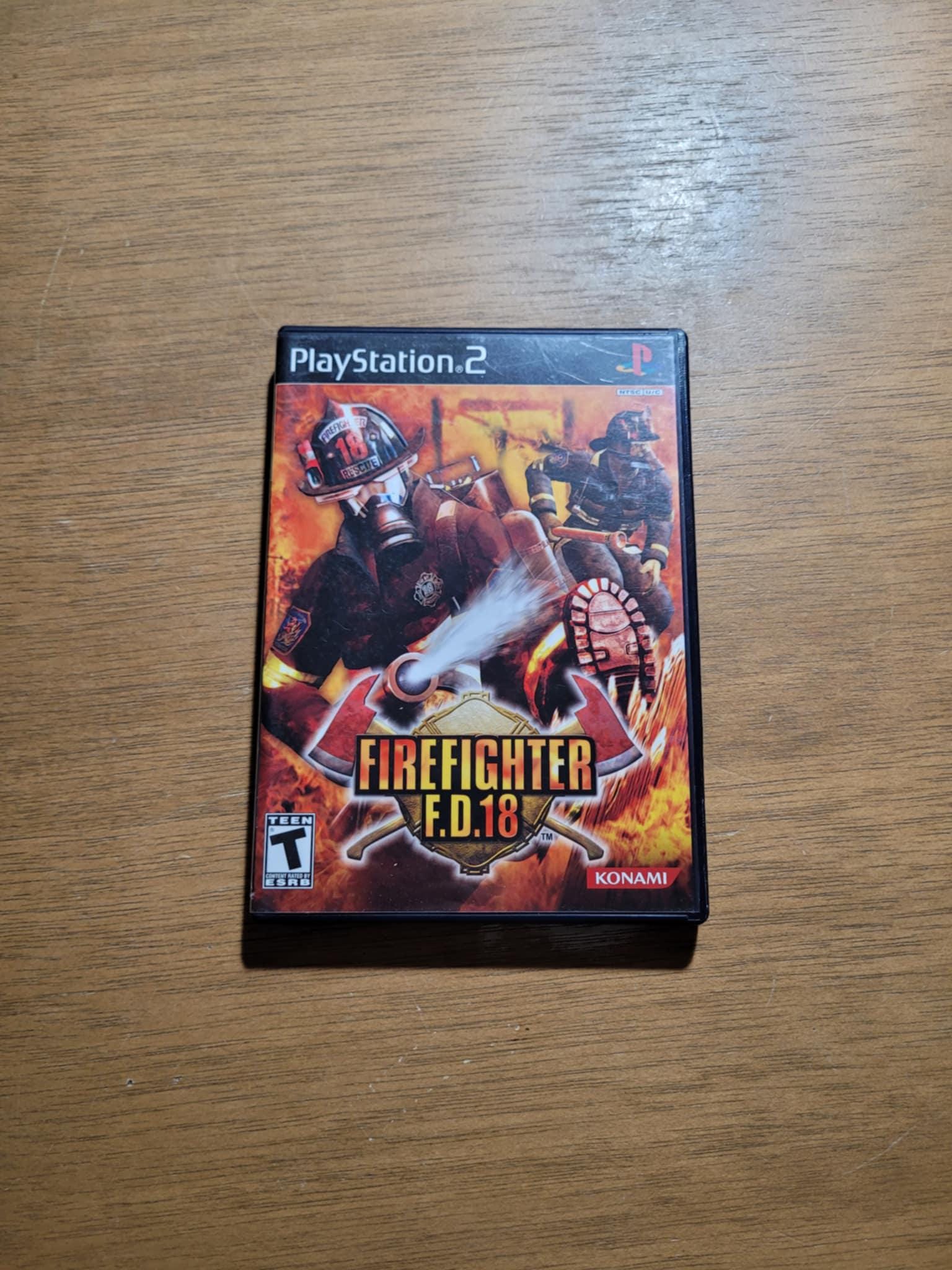 Firefighter F.D 18 - Playstation 2 *tested & Authentic* - Etsy
