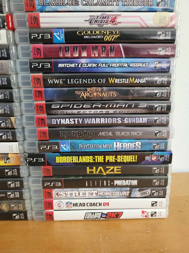 NEEDS AN Update******playstation 3 Games (PS3) *tested and Working ...