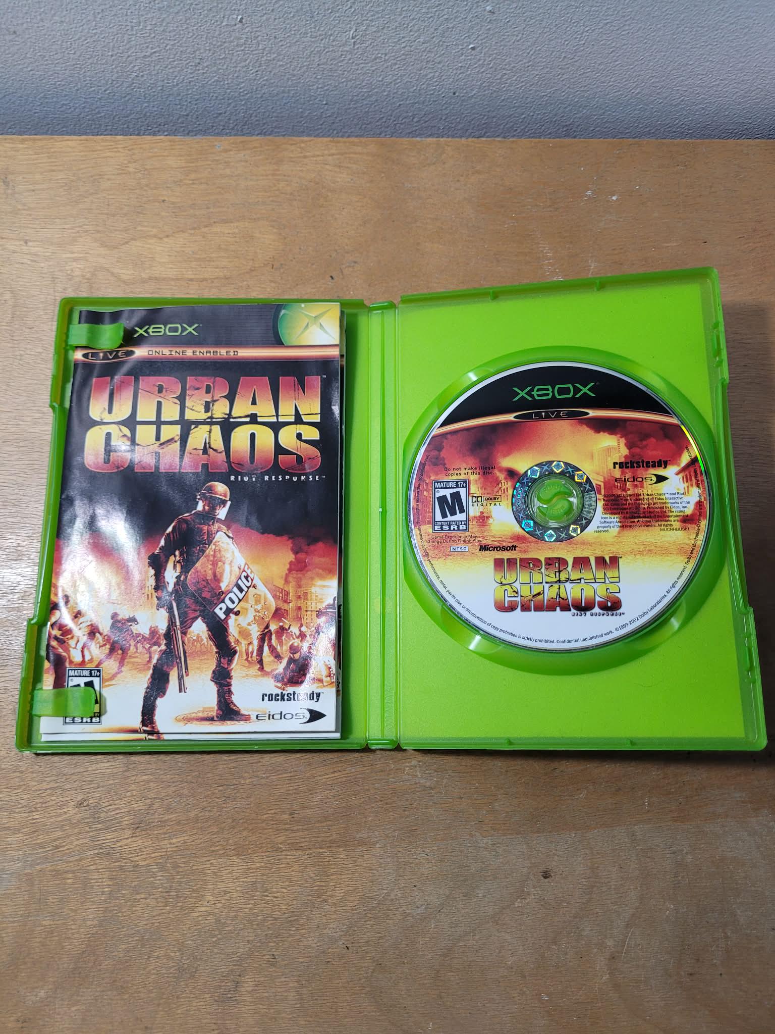 Urban Chaos : Riot Response - Original Xbox *tested & Authentic