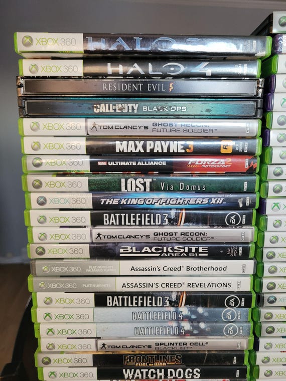 Xbox 360 Games *tested & Authentic* *pick and Choose* - Etsy