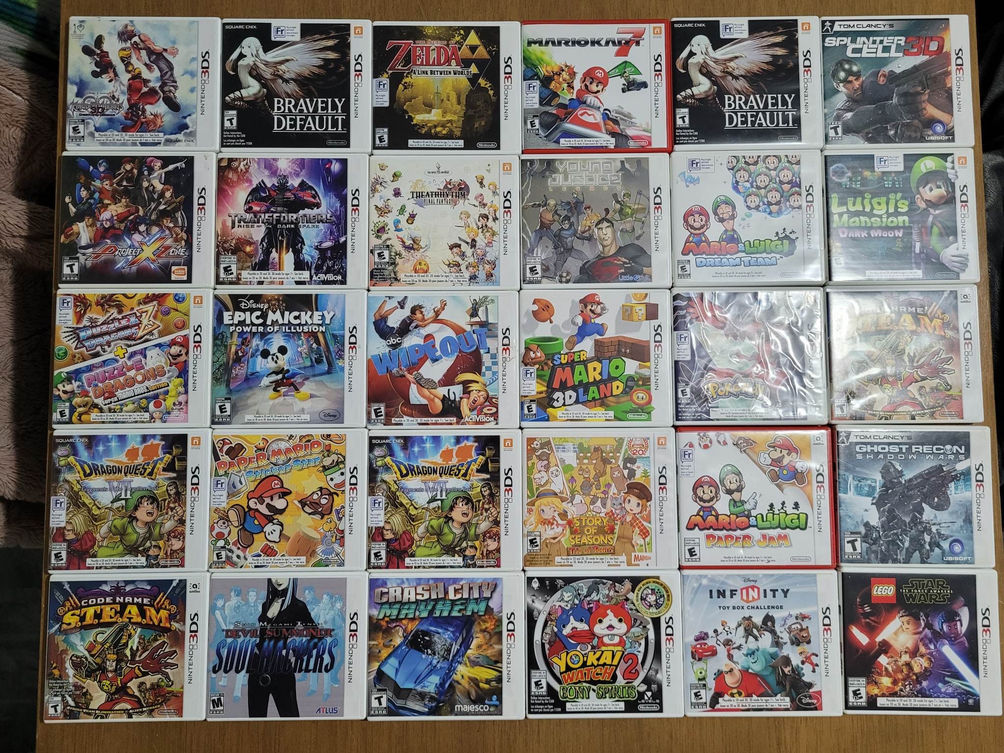 Nintendo 3DS & DS boxed games, see list for selection