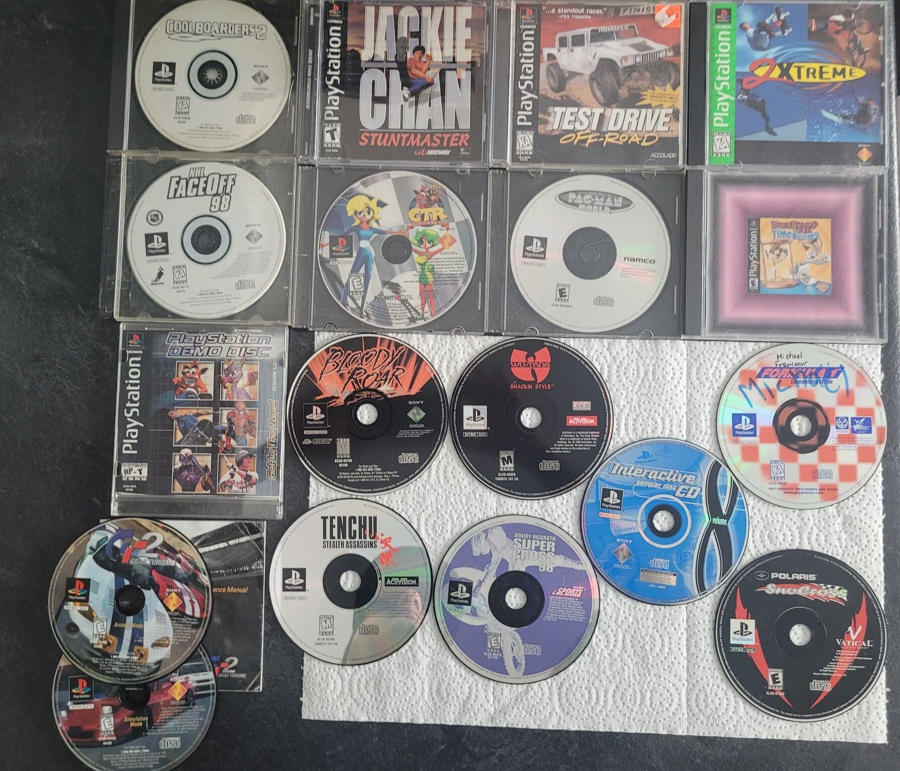 70 Playstation 1 PS1 Games All Authentic and Working 