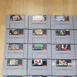 Super Nintendo (SNES, Super NES) Games! All Authentic & Tested! *Pick and Choose* ! bild 2