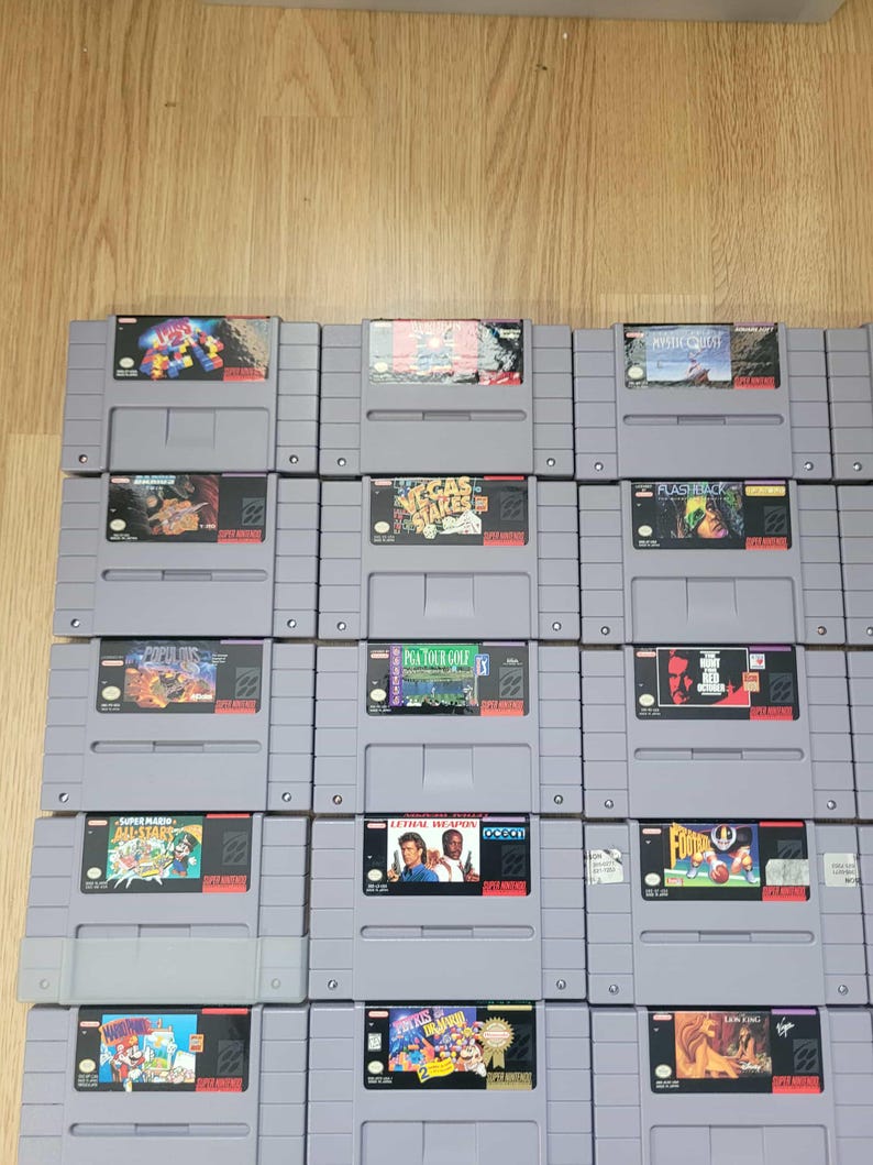 Super Nintendo (SNES, Super NES) Games! All Authentic & Tested! *Pick and Choose* ! bild 2