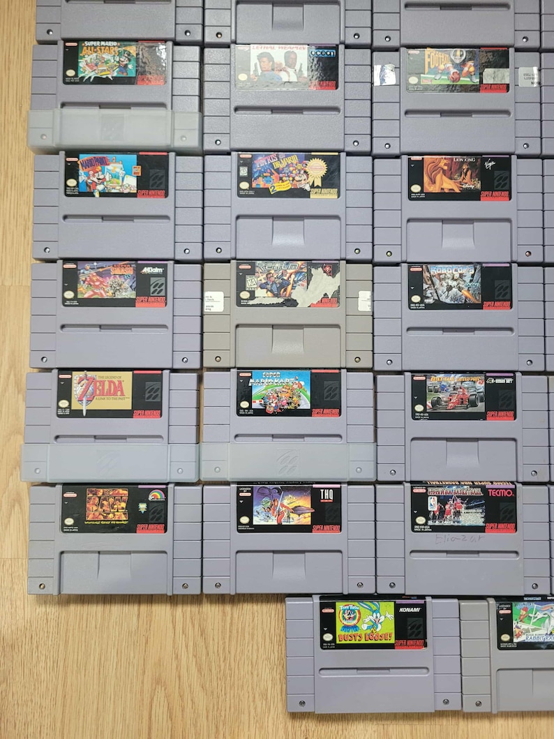 Super Nintendo (SNES, Super NES) Games! All Authentic & Tested! *Pick and Choose* ! bild 3