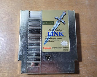 NES Label: Zelda II - the Adventure of Link - Etsy