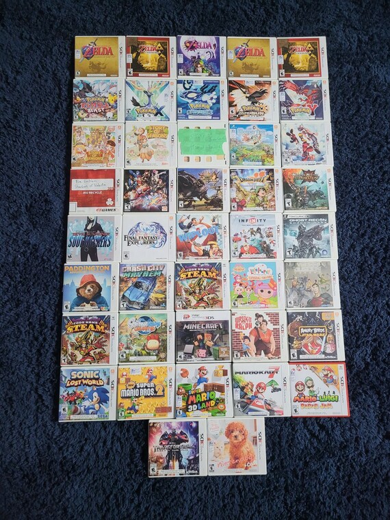 Nintendo 3DS Games tested & Authentic Etsy Canada