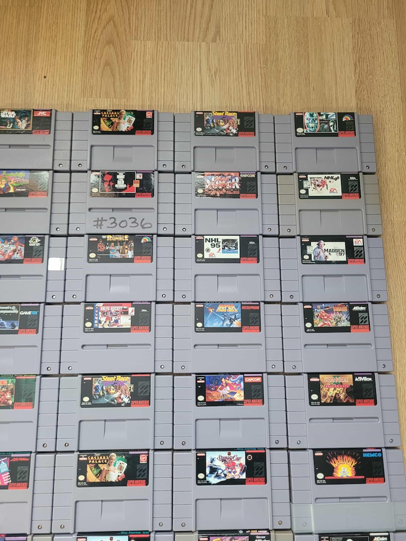 Super Nintendo (SNES, Super NES) Games! All Authentic & Tested! *Pick and Choose* ! bild 7