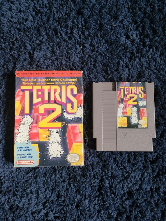Tetris 2 Nintendo NES with Box good Condition tested & - Etsy Canada