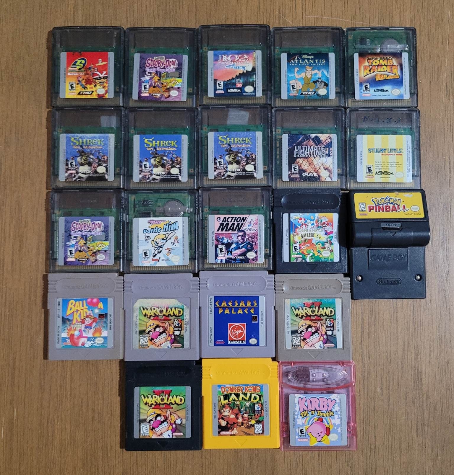 Jeux Nintendo Gameboy / Gameboy Color Tous testés et authentiques