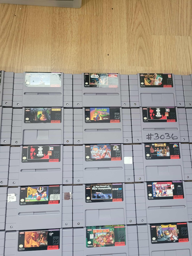 Super Nintendo (SNES, Super NES) Games! All Authentic & Tested! *Pick and Choose* ! bild 4