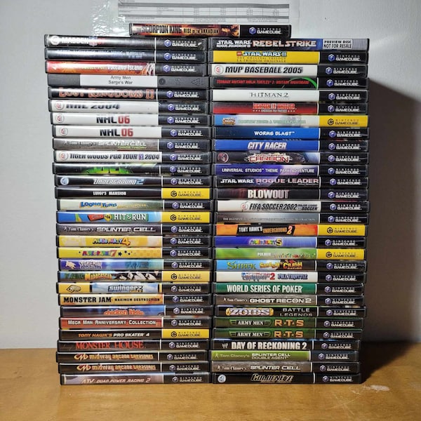 Nintendo Gamecube Games! All Tested and working! *Pick And Choose*