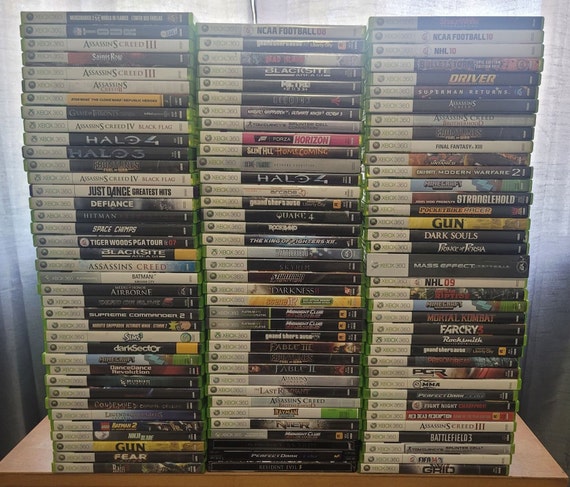 80 Xbox 360 Games all Tested & Working authentic 