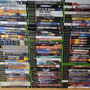 Xbox (Original Xbox) Games *Tested & Authentic* *Pick and Choose*