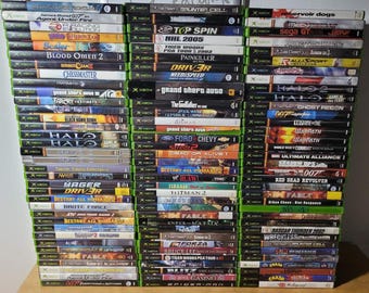 Xbox (original Xbox) Games *tested & Authentic* *pick and Choose* - Etsy