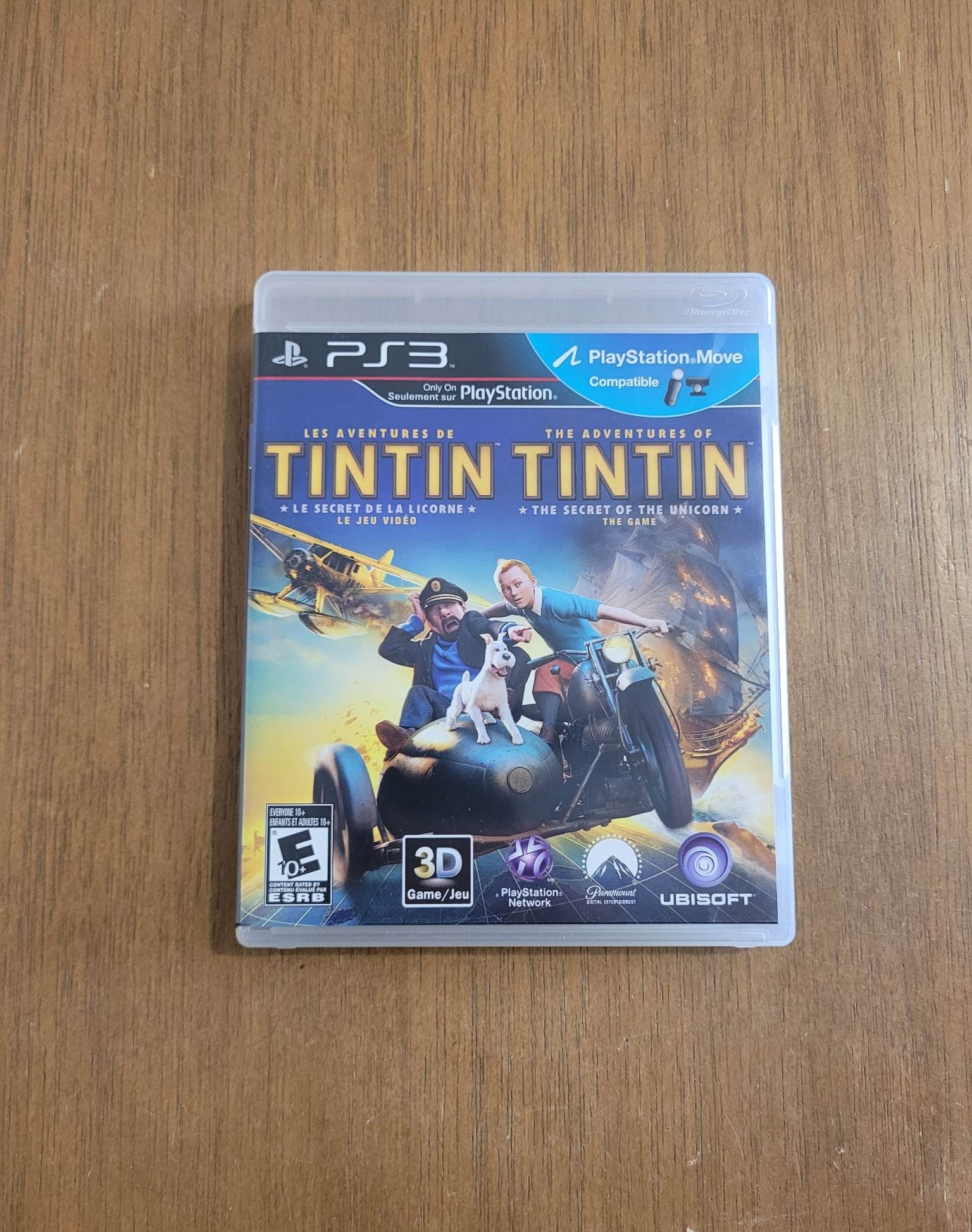The Adventures of Tintin - Playstation 3 *tested & Authentic* - Etsy