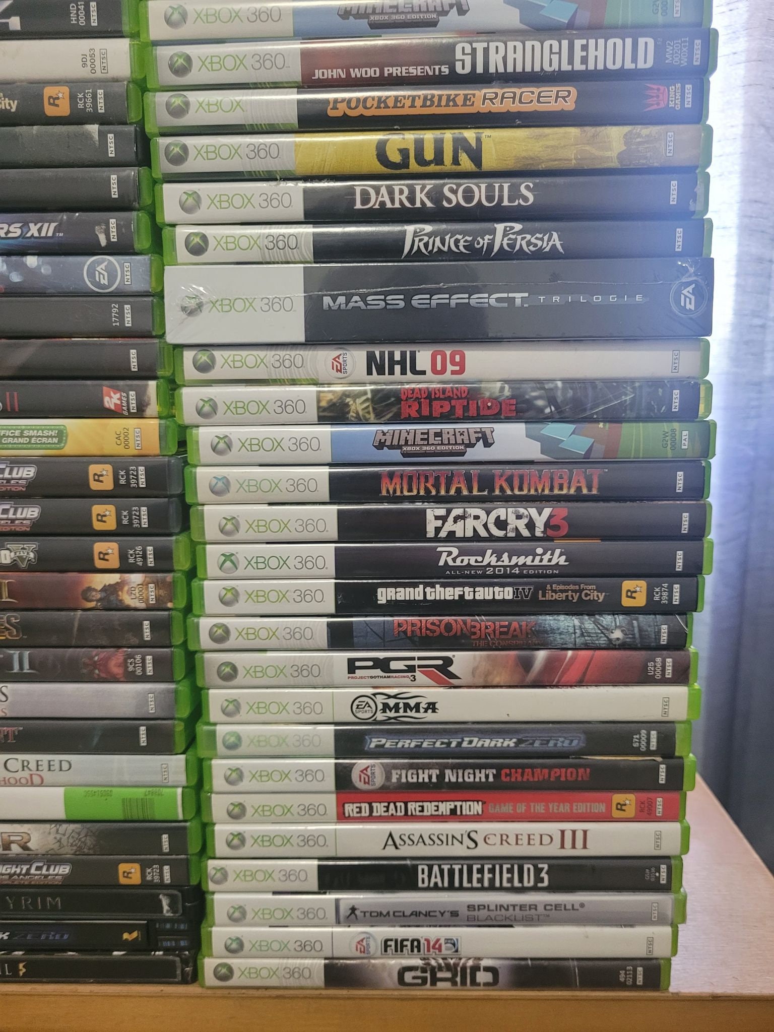 XBOX & XBOX 360 GAMES PICK YOUR GAME FROM THE LIST SEE PICTURES ( PRE OWNED)