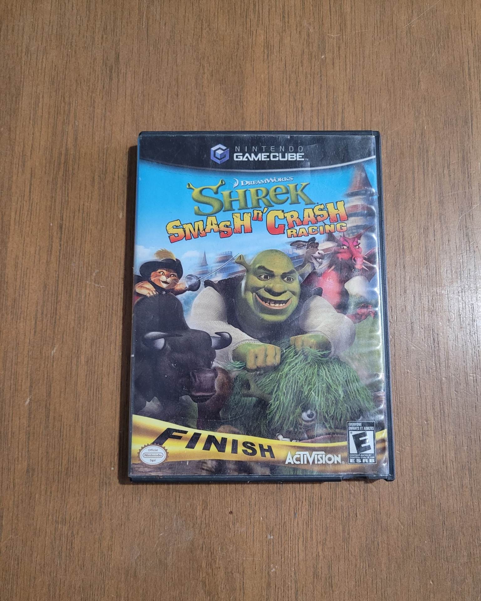 Shrek: Smash n' Crash Racing (Nintendo GameCube, 2006) for sale