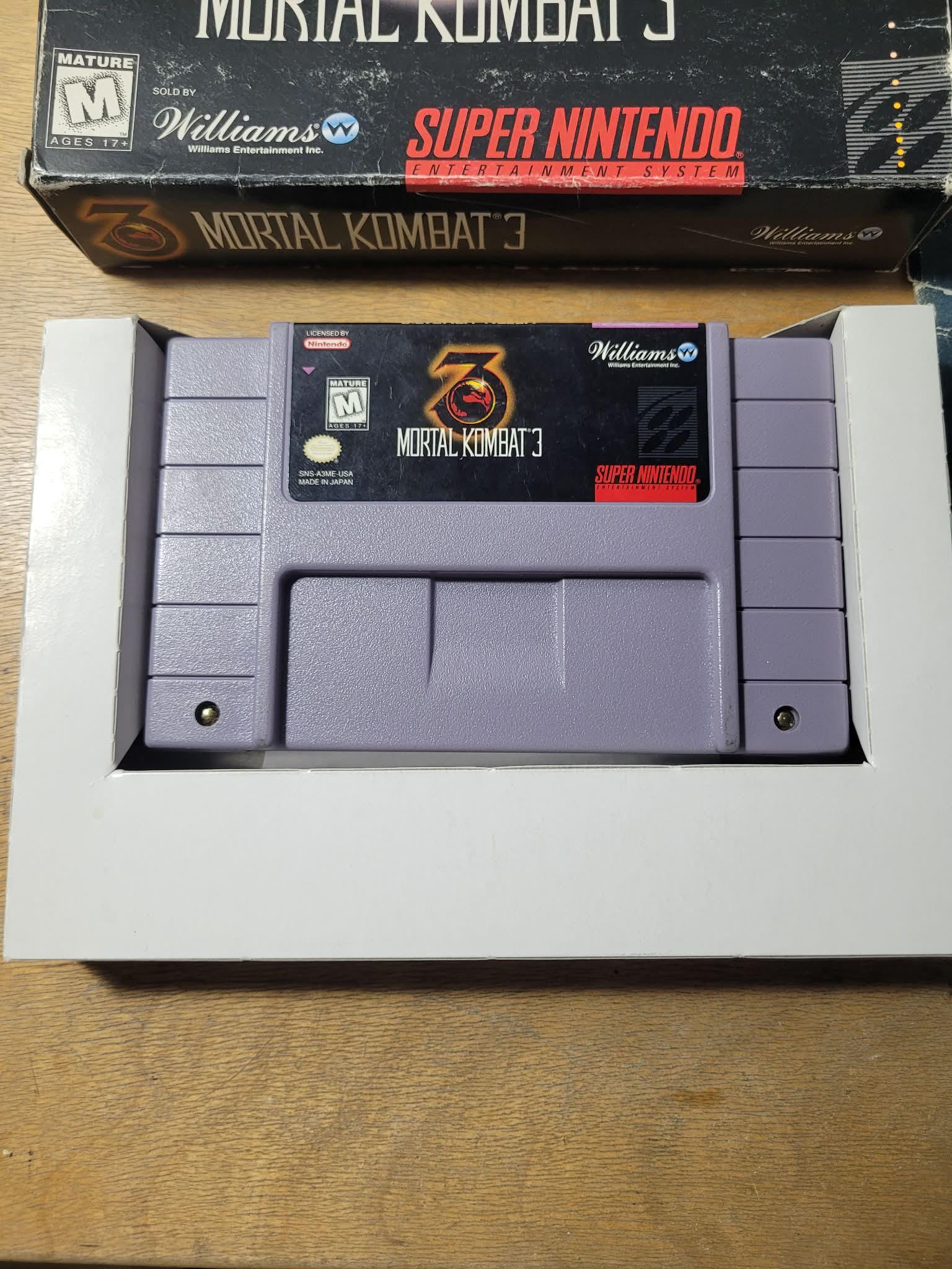 Mortal Kombat 3 - Super Nintendo *tested & Authentic* *complete in