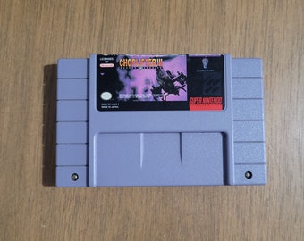 Choplifter 3 - Super Nintendo *Tested & Authentic*