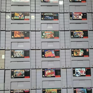 Super Nintendo (SNES, Super NES) Games! All Authentic & Tested! *Pick and Choose* ! bild 5