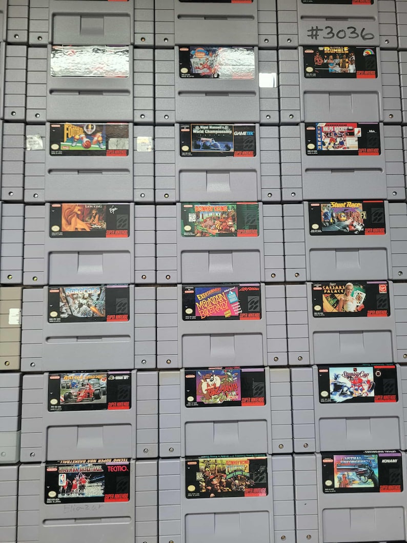 Super Nintendo (SNES, Super NES) Games! All Authentic & Tested! *Pick and Choose* ! bild 5