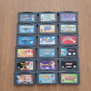 Nintendo Gameboy Advance (GBA) Games! All Authentic & Tested! *Pick and Choose*
