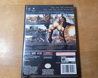 Spartan Total Warrior - Nintendo Gamecube *tested & Authentic